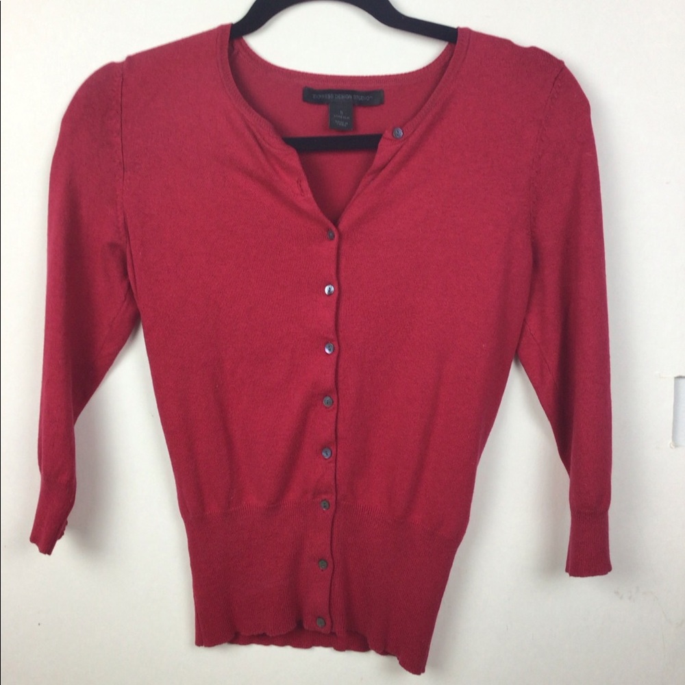 Hot pink cardigan top